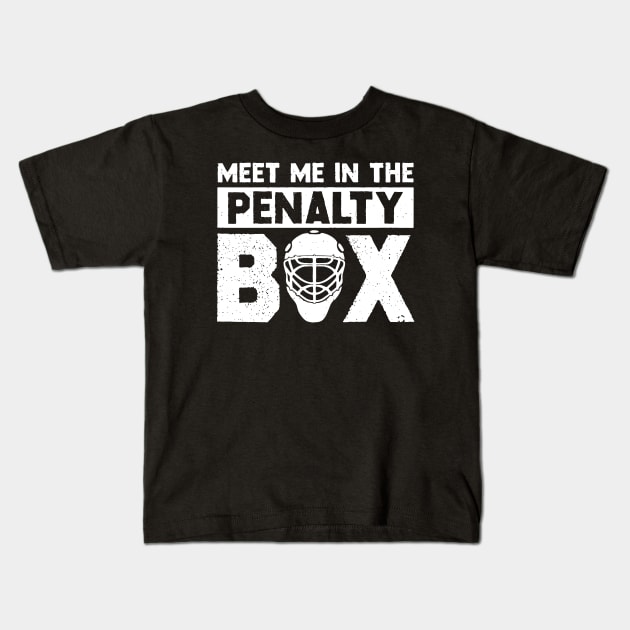 Meet me In The Penalty Box Kids T-Shirt by Bahaya Ta Podcast